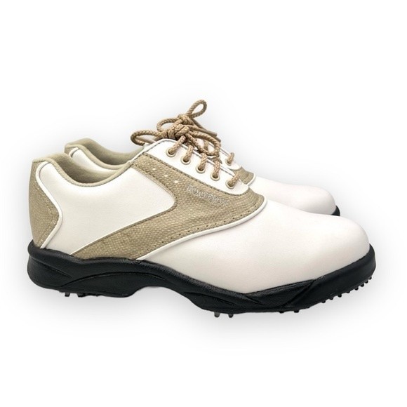 Chaussures de golf vintage Footjoy Turf-Mates Green-Joys pointes femmes